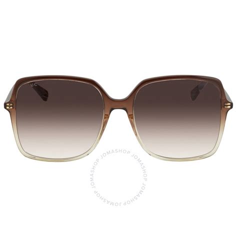 gucci gg0544s 004|Gucci Purple Gradient Square Ladies Sunglasses .